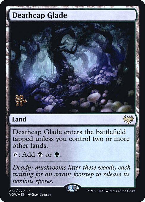 Deathcap Glade - Innistrad: Crimson Vow Promos - Promo Foil