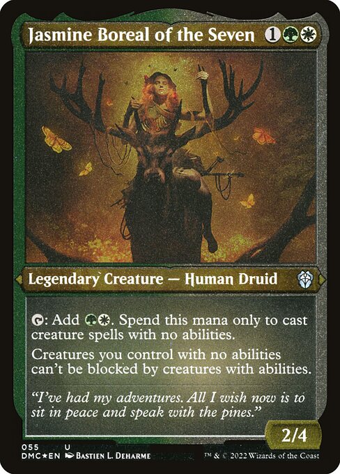 Jasmine Boreal of the Seven - Dominaria United Commander - Etched Foil