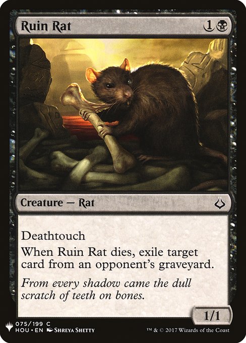 Ruin Rat - The List