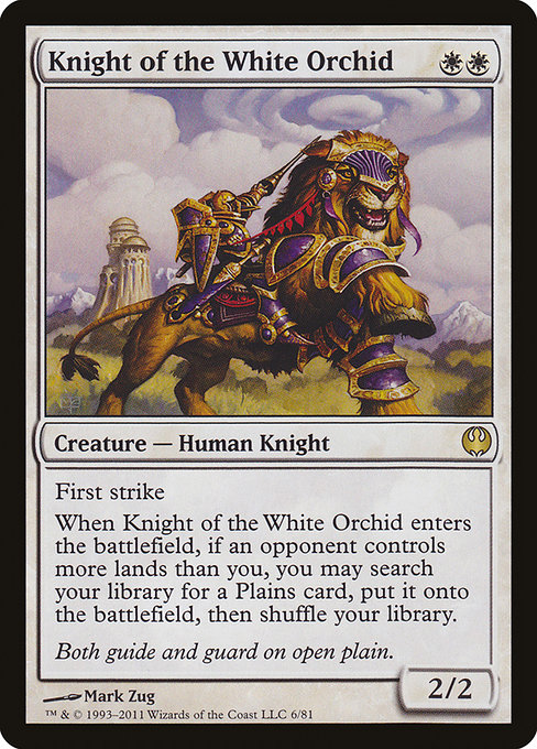 Knight of the White Orchid - Duel Decks: Knights vs. Dragons
