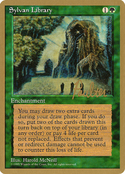 Sylvan Library - Pro Tour Collector Set