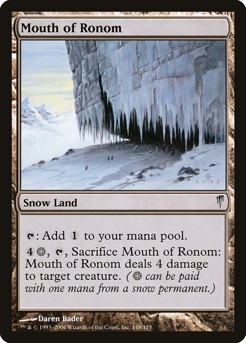 Mouth of Ronom - Coldsnap