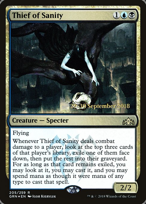 Thief of Sanity - Guilds of Ravnica Promos - Promo Foil