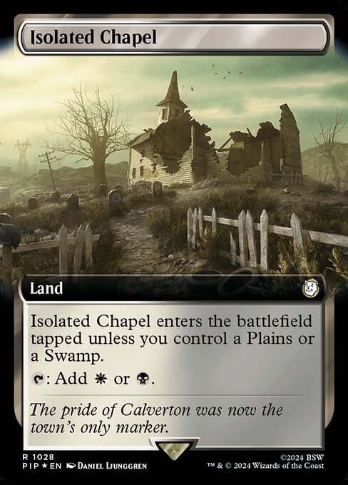 Isolated Chapel - Fallout - Surge Foil