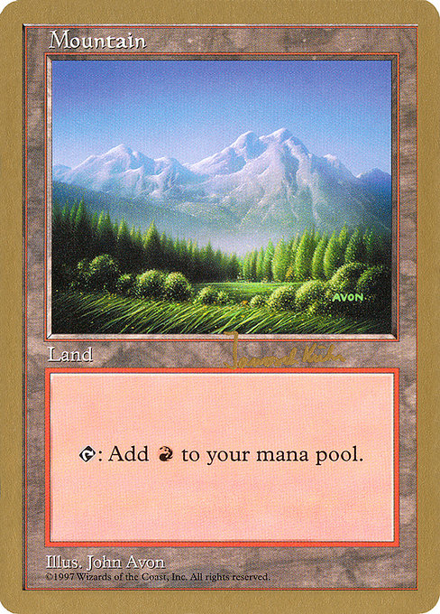 Mountain - World Championship Decks 1997