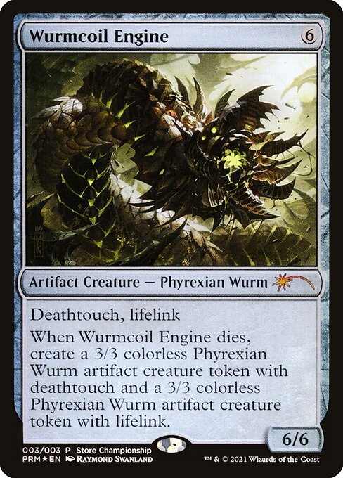 Wurmcoil Engine - Wizards Play Network 2021 - Promo Foil