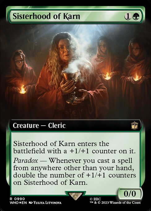 Sisterhood of Karn - Doctor Who - Surge Foil