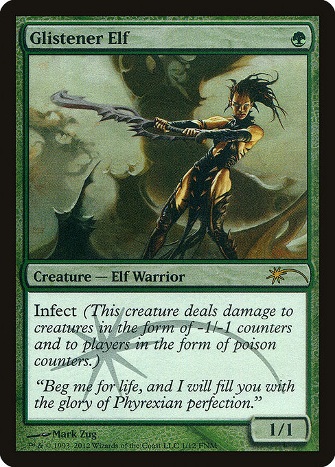 Glistener Elf - Friday Night Magic 2012 - Promo Foil