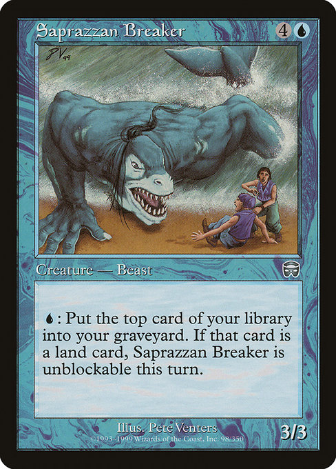 Saprazzan Breaker - Mercadian Masques