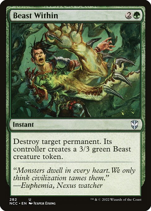 Beast Within - New Capenna Commander