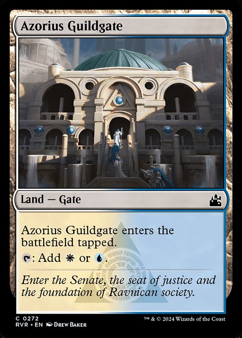 Azorius Guildgate - Ravnica Remastered