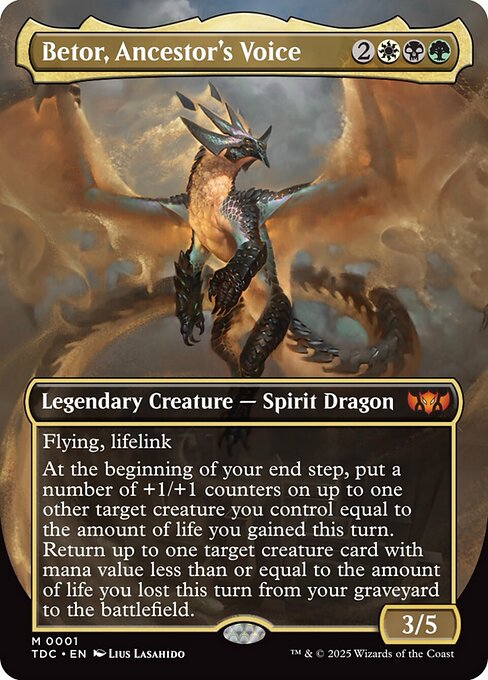 Betor, Ancestor's Voice - Tarkir: Dragonstorm Commander