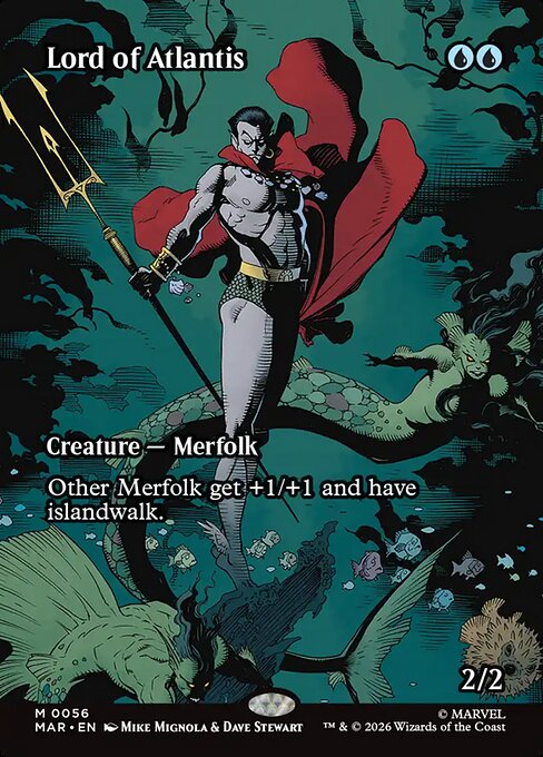 Lord of Atlantis - Marvel Universe - Borderless