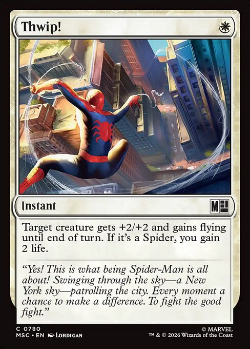 Thwip! - Marvel Super Heroes Commander