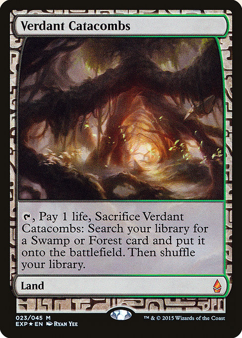 Verdant Catacombs - Zendikar Expeditions - Promo Foil