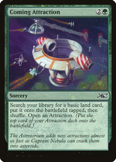 Coming Attraction - Unfinity - Galaxy Foil