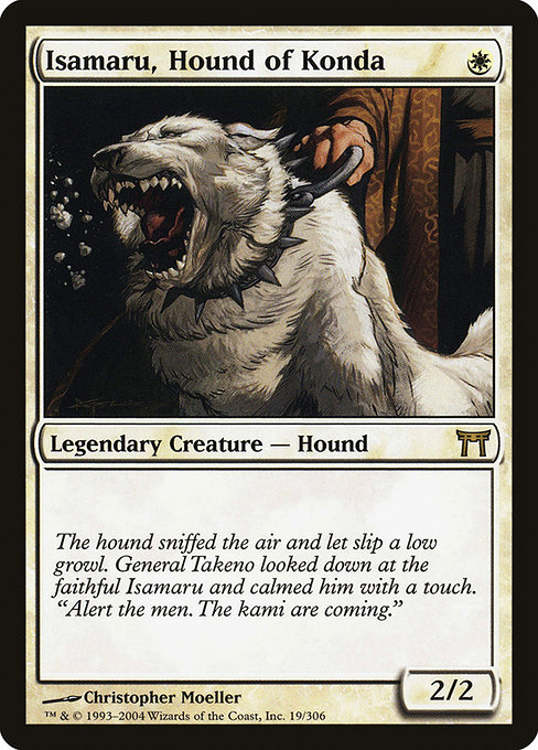 Isamaru, Hound of Konda - Champions of Kamigawa