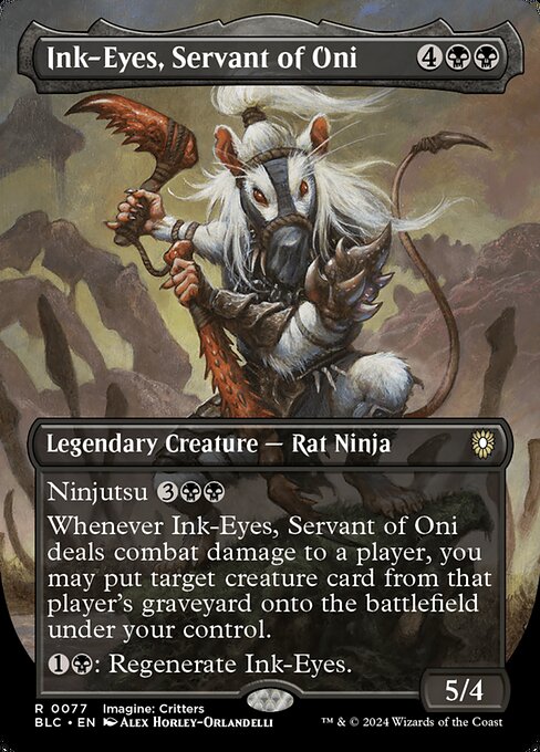 Ink-Eyes, Servant of Oni - Bloomburrow Commander