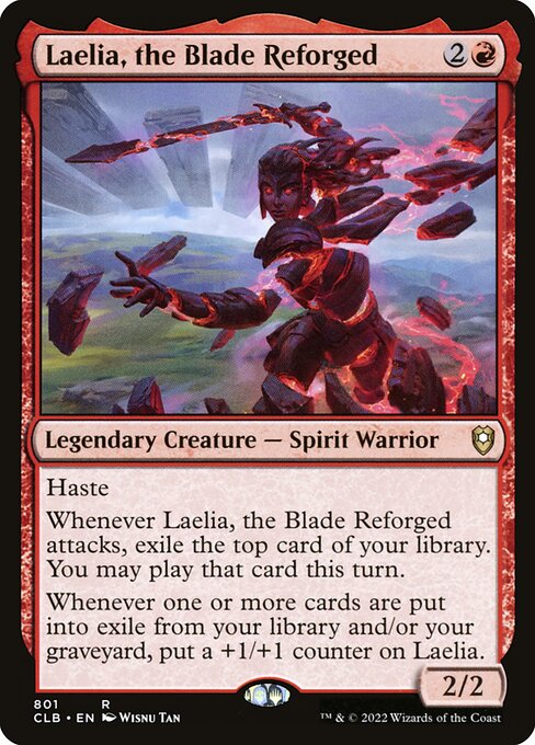 Laelia, the Blade Reforged - Commander Legends: Battle for Baldur's Gate