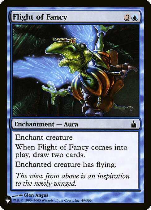 Flight of Fancy - The List