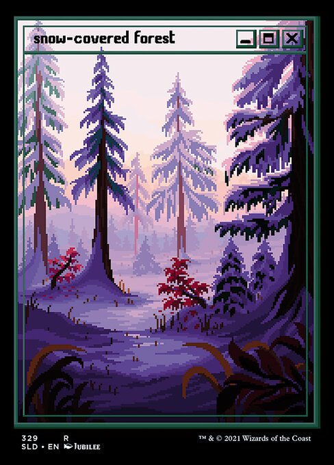 Snow-Covered Forest - Secret Lair Drop