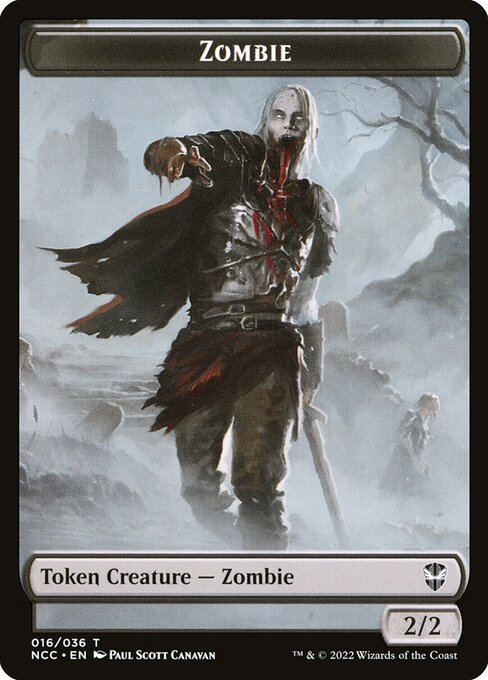 Zombie - New Capenna Commander Tokens