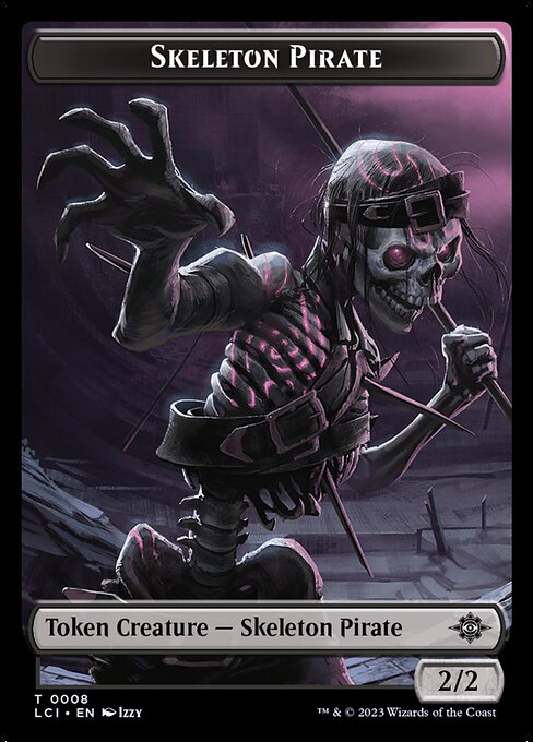 Skeleton Pirate - The Lost Caverns of Ixalan Tokens