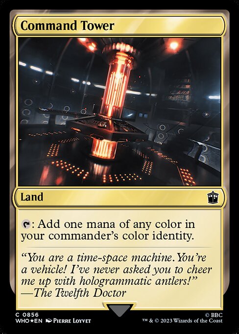 Command Tower - Doctor Who - Surge Foil