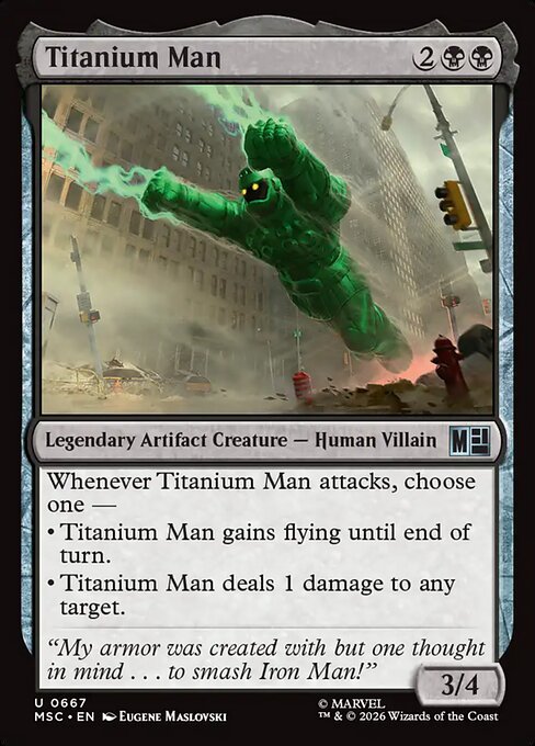 Titanium Man - Marvel Super Heroes Commander