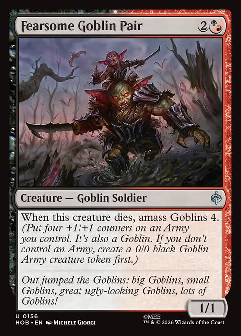 Fearsome Goblin Pair - The Hobbit