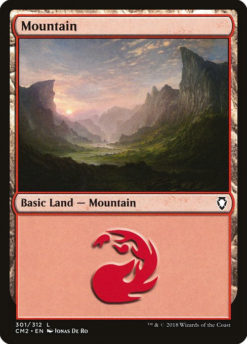 Mountain - Commander Anthology Volume II