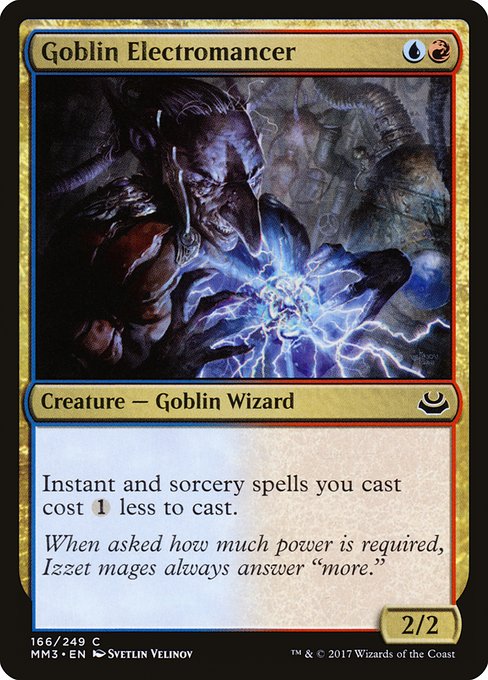 Goblin Electromancer - Modern Masters 2017