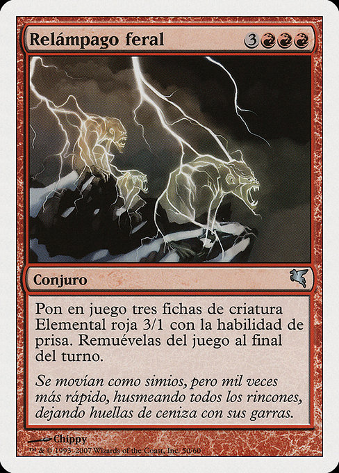 Relámpago feral (Feral Lightning) - Salvat 2005