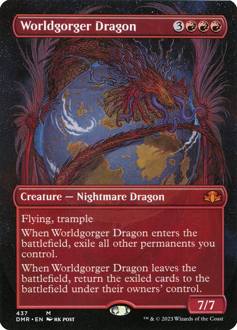 Worldgorger Dragon - Dominaria Remastered