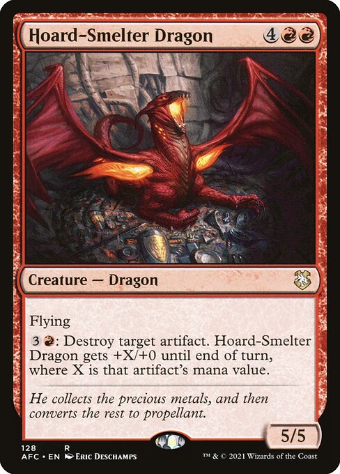 Hoard-Smelter Dragon - Forgotten Realms Commander