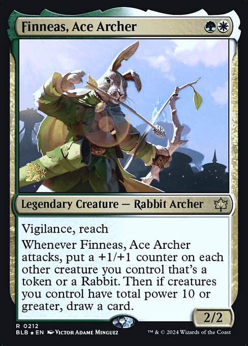 Finneas, Ace Archer - Bloomburrow Promos - Promo Foil