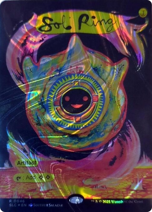 Sol Ring - Secret Lair Countdown - Halo Foil, Borderless