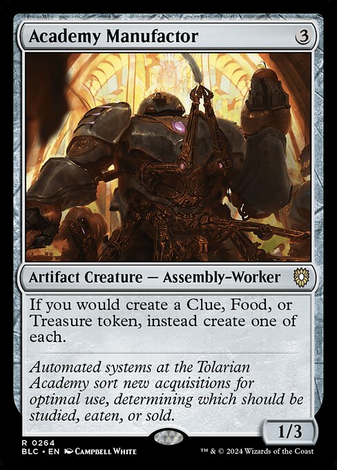 Academy Manufactor - Bloomburrow Commander