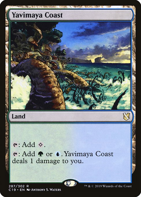 Yavimaya Coast - Commander 2019