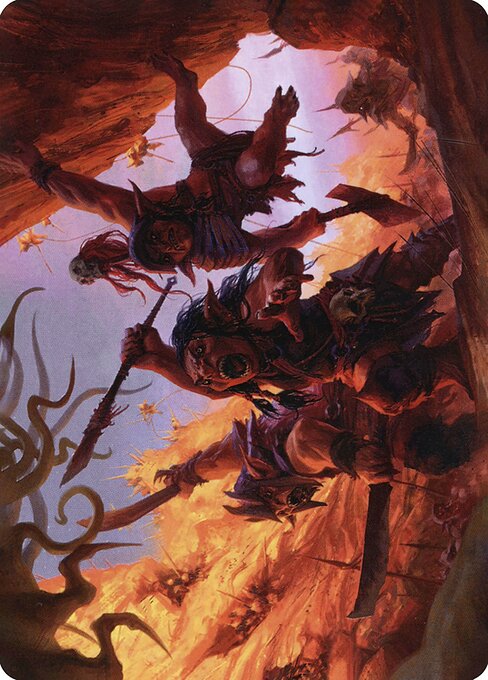 Swarming Goblins // Goblin - Adventures in the Forgotten Realms Art Series - Borderless