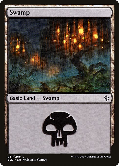 Swamp - Throne of Eldraine