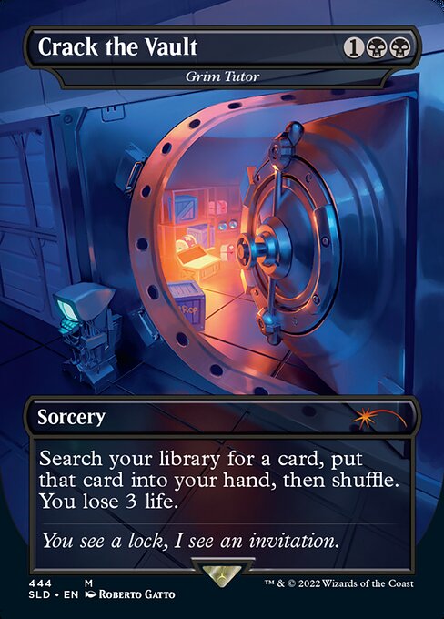 Crack the Vault (Grim Tutor) - Secret Lair Drop