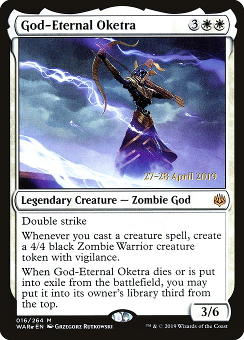 God-Eternal Oketra - War of the Spark Promos - Promo Foil