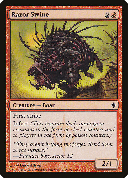 Razor Swine - New Phyrexia