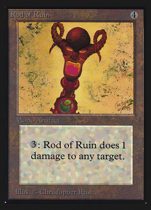 Rod of Ruin - Intl. Collectors' Edition