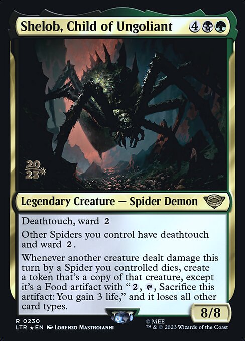 Shelob, Child of Ungoliant - Tales of Middle-earth Promos - Promo Foil