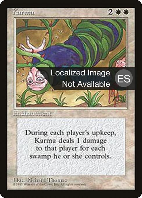 Karma (Karma) - Fourth Edition Foreign Black Border