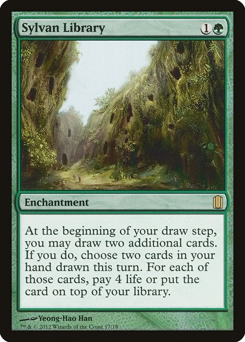 Sylvan Library - Commander's Arsenal