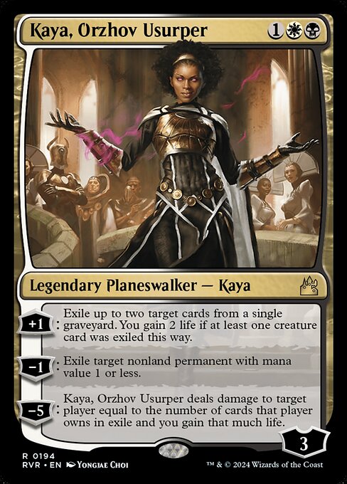 Kaya, Orzhov Usurper - Ravnica Remastered