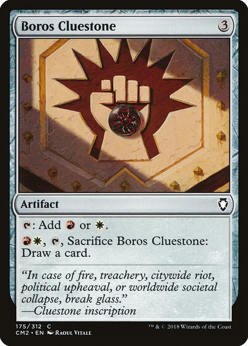 Boros Cluestone - Commander Anthology Volume II